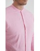 LIN-62-23 Chemise en lin - Rose