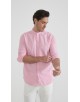 LIN-62-23 Chemise en lin - Rose