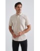 LIN-92-23 Chemisette en lin - Beige