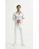 M0804-02 Chemise satinée - Argent