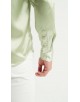 M0804-05 Chemise satinée - Vert