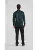 M0804-07 Chemise satinée - Vert bouteille