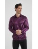 M0804-08 Chemise satinée - Violet