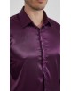 M0804-08 Chemise satinée - Violet