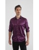M0804-08 Chemise satinée - Violet