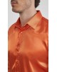 M0804-09 Chemise satinée - Orange