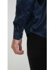 M0804-11 Chemise satinée - Marine