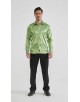 M0804-13 Chemise satinée - Vert sauge