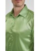 M0804-13 Chemise satinée - Vert sauge