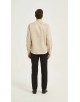 SAT200-163 Chemise beige en confort fit