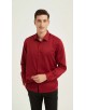 SAT200-17 Chemise rouge en confort fit