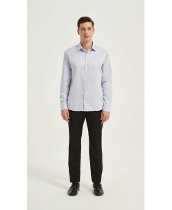 SAT200-60 Chemise parme en confort fit