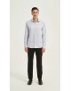 SAT200-60 Chemise parme en confort fit