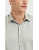 SAT200-96 Chemise grise en confort fit