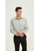 SAT200-96 Chemise grise en confort fit