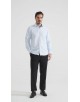 1506201-03 Chemise coupe droite à motifs - Blanc