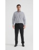 1506201-08 Chemise coupe droite à motifs - Marine