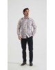 1506208-17 Chemise coupe droite à motifs - Multi