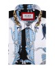 1506209-04 Chemise coupe droite à motifs