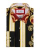 1506209-05 Chemise coupe droite à motifs