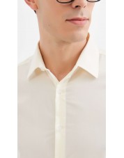 YE-215 Chemise ivoire coupe confort