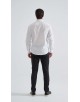 BM-05-1 Chemise blanche coupe droite à poignets mousquetaires
