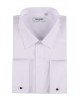 BM-05-1 Chemise blanche coupe droite à poignets mousquetaires