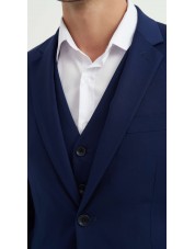 COS-H0211 Costume 3 pcs (T46 à T58) - Bleu