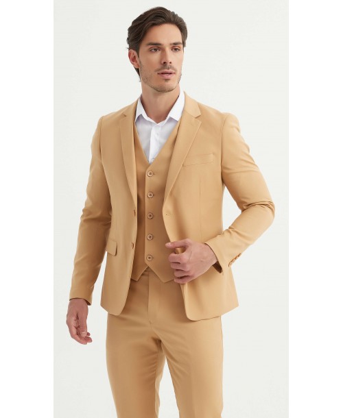 COS-H029 Costume 3 pcs (T46 à T58) - Sable