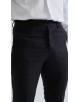 COS-H051 Costume croisé 2 pièces (T46 à T58) -  Noir