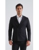 COS-H051 Costume croisé 2 pièces (T46 à T58) -  Noir