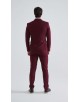 COS-H054 Costume croisé 2 pièces (T46 à T58) - Bordeaux