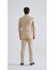COS-H055 Costume croisé 2 pièces (T46 à T58) - Beige