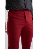 COS-H058 Costume croisé 2 pièces (T46 à T58) - Rouge
