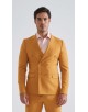 COS-H059 Costume croisé 2 pièces (T46 à T58) - Moutarde