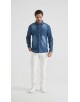 DN-J052-01 Chemise jean - Bleu foncé