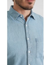 DN-J052-02 Chemise jean - Bleu