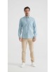 DN-J052-03 Chemise jean - Bleu ciel