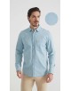 DN-J052-03 Chemise jean - Bleu ciel