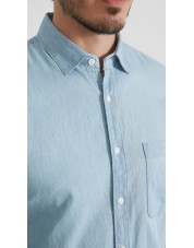 DN-J052-03 Chemise jean - Bleu ciel