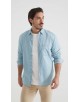 DN-J052-03 Chemise jean - Bleu ciel
