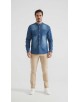 DN-J053-01 Chemise jean - Bleu foncé