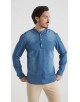 DN-J054-01 Chemise jean - Bleu foncé