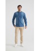 DN-J054-01 Chemise jean - Bleu foncé