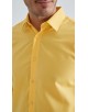 YE-214 Chemise jaune confort fit