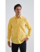 YE-214 Chemise jaune confort fit