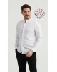 ENZO-116-01 Chemise col mao - Blanc
