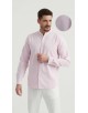 M2501-2 Chemise en oxford - Rose