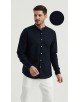 M2501-6 Chemise en oxford - Marine
