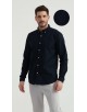 2502-3 Chemise en oxford - Marine